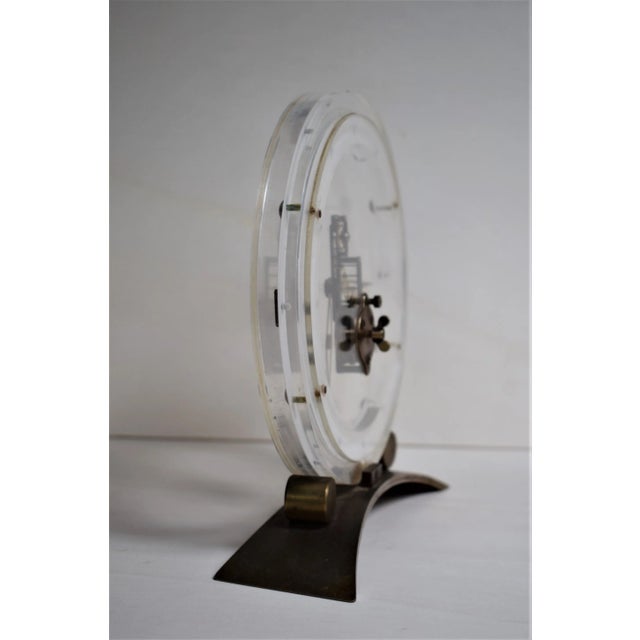 1930s Vintage Art Deco Baguette Mod. 234 Clock from Jaeger-LeCoultre For Sale - Image 5 of 9