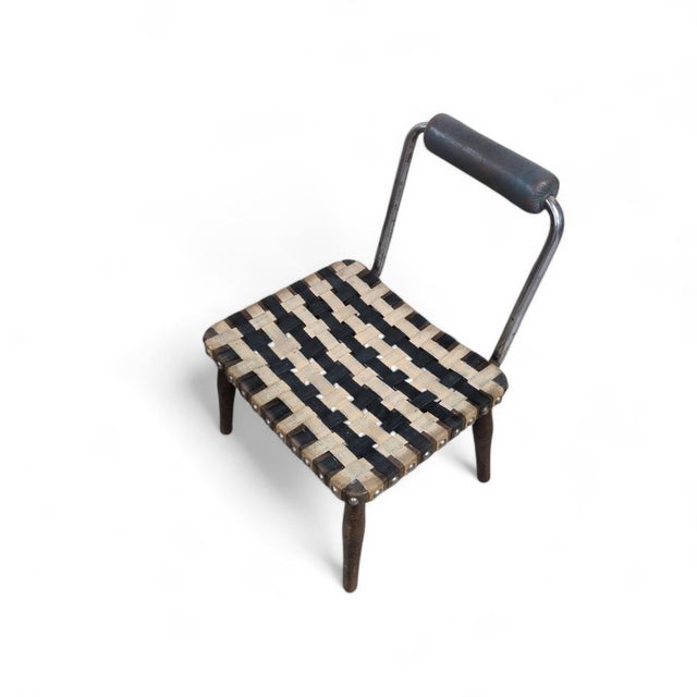 1940s Modernist Avantgarde Tubular Steel Easy Chair, 1940s For Sale - Image 5 of 17