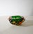 Green Vintage Italian Sommerso Murano Glass Bowl, 1960s For Sale - Image 8 of 16