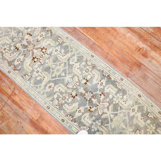 Antique Persian Malayer Runner For Sale - Image 4 of 8