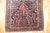 Early 20th Century Navy sarouk Mini Rug - 2'1" x 4' For Sale - Image 4 of 5