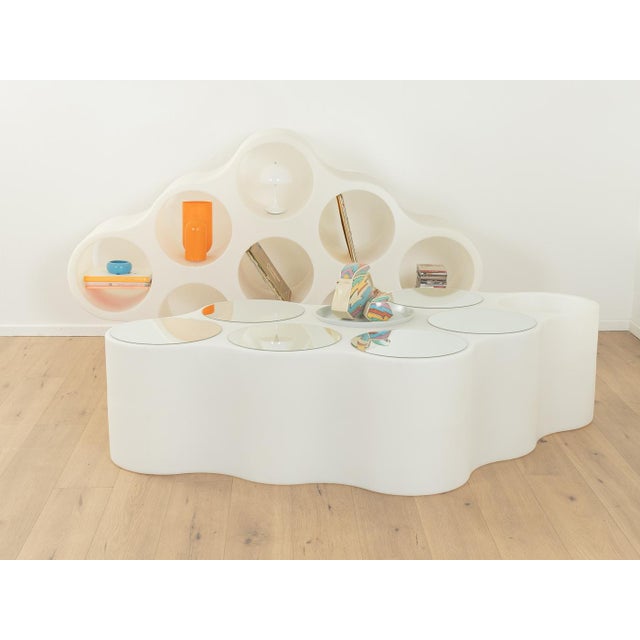 Extravagant CLOUD shelving unit from 2004 by brothers Ronan and Erwan Bouroullec for Cappellini. High-quality white...