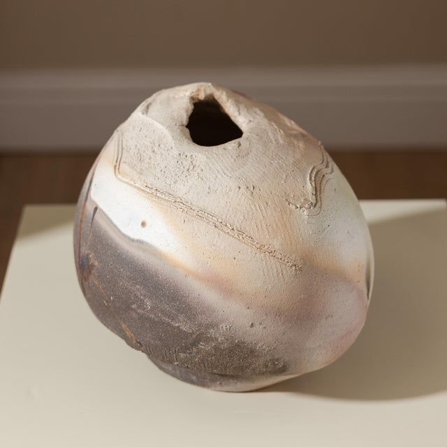 Paul Soldner Abstract Expressionist Sculptural Ceramic Vessel For Sale - Image 12 of 14