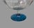 Art Nouveau Early 20th Century Steuben Sinclaire Floral Etched Art Glass Footed Console Compote Bowl Blue Edge For Sale - Image 3 of 12