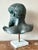 Vintage Boho Patinated Plaster Bust of Man For Sale In West Palm - Image 6 of 10