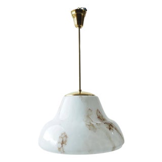 Mid-Century Glass Chandeliers, Bohemia, 1960s For Sale