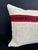 Turkish Hemp Pillow Cushion Natural Beige Red Cushion Cover 20x20 #30647 Enhance your home decor with our Kilim Pillow...