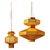 Ma-Rock T Gr Golden Suspension Lamps by Jaime Hayson for Parachilna, Set of 2 For Sale - Image 13 of 13