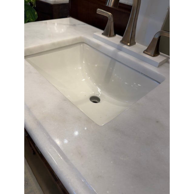 19th Century French Bath Vanity For Sale - Image 4 of 11