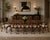 Commanding, sculptural, and richly detailed — this set of 8 hand-carved Phoenix-back dining chairs makes a dramatic...