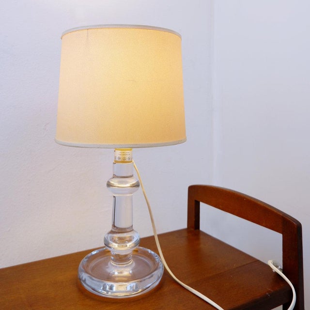 Sheraton Model Glass Table Lamp by Michael Bang for Holmegaard, 1970s For Sale - Image 12 of 12