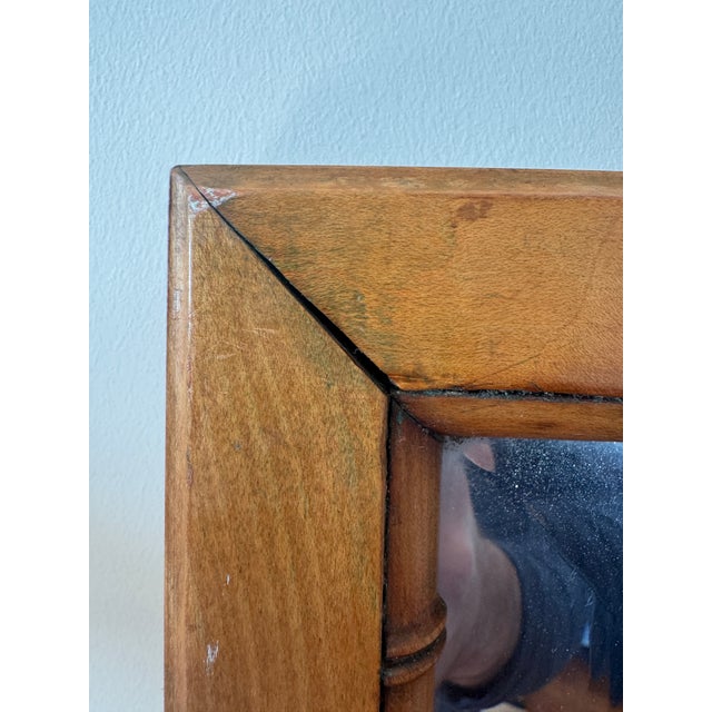 Late 19th Century Faux Bamboo Birdseye Maple Mirror, Attributed to r.j. Horner For Sale - Image 9 of 13