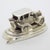 Vintage Italian Handmade Genuine Silver Car Shaped Table Place Holder, Made in Florence (Tuscany) For Sale - Image 4 of 11