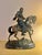 Large Bronze Figure of Horse & Rider Cavalier For Sale - Image 9 of 11