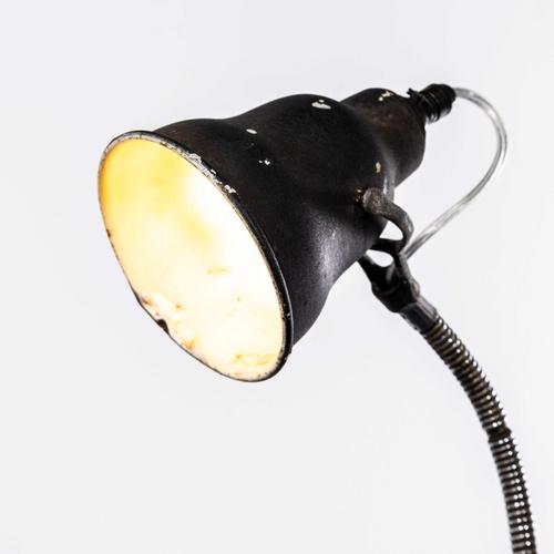 1950s Vintage English Machinists Lamp, 1950s For Sale - Image 5 of 6