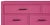 David Francis Bermuda Eight-Drawer Dresser - Bright Pink For Sale - Image 4 of 9