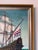 1970’s R. Seaman Impressionist Tall Ship Ocean Landscape Oil on Canvas Painting, Framed For Sale In Miami - Image 6 of 12