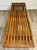 1970s Vintage Scandinavian Modern Slatted Wood Bench Made in Yugoslavia For Sale - Image 5 of 13