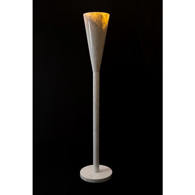 Ivory Luminable from the Carrara Marble Lamp by Teo Martino and Entropy Design For Sale - Image 8 of 18