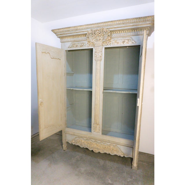 Mid 19th Century French Oak Armoire For Sale In Seattle - Image 6 of 7