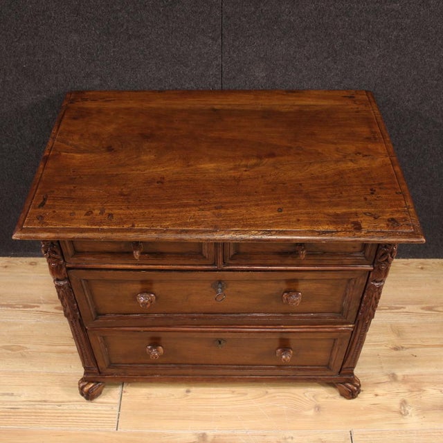 Antique 18th Century Genoese Bambocci Dresser, 1770s For Sale - Image 9 of 13