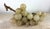 Mediterranean Mid-Century Vintage Hand Carved Alabaster Grape Cluster For Sale - Image 3 of 8