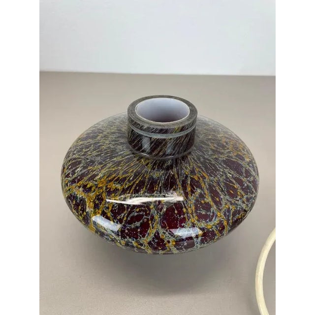 Art Deco Ikora Table Lamp in Glass by Karl Wiedmann for WMF, Germany 1950s For Sale - Image 14 of 18