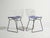Mid 20th Century Pair of Bertoia child's chairs by Knoll For Sale - Image 5 of 9