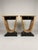2000 - 2009 Art Deco Style Architectural Bedside Lockers, Set of 2 For Sale - Image 5 of 5