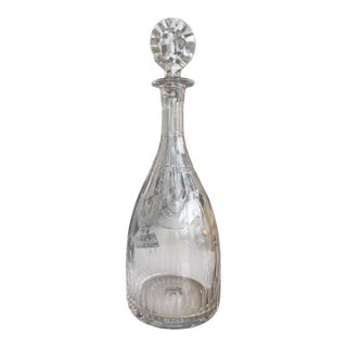 16” William Yeoward Irish Crystal Decanter - Joanna Carson Estate For Sale