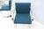 Ludwig Mies Van Der Rohe Brno Flat Bar Chairs in Blue Fabric by Gordon, a Pair For Sale - Image 15 of 18