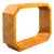 Vintage Burl Wood Console Table For Sale