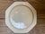 Elegant antique earthenware plate from the Creil & Montereau factory, featuring a refined octagonal shape with a pearled...