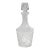1950s Waterford Crystal Whiskey Spirit Liquor Decanter Handmade Cut Glass Pattern For Sale
