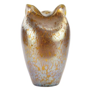 Art Deco Glass Vase by Loetz, Austria, 1930s For Sale