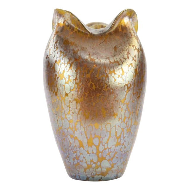 Art Deco Glass Vase by Loetz, Austria, 1930s For Sale