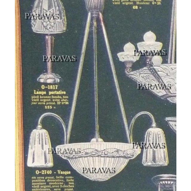 Georges Leleu - French Art Deco 1930s Twin Branch Table Lamp - A Pair For Sale - Image 11 of 11