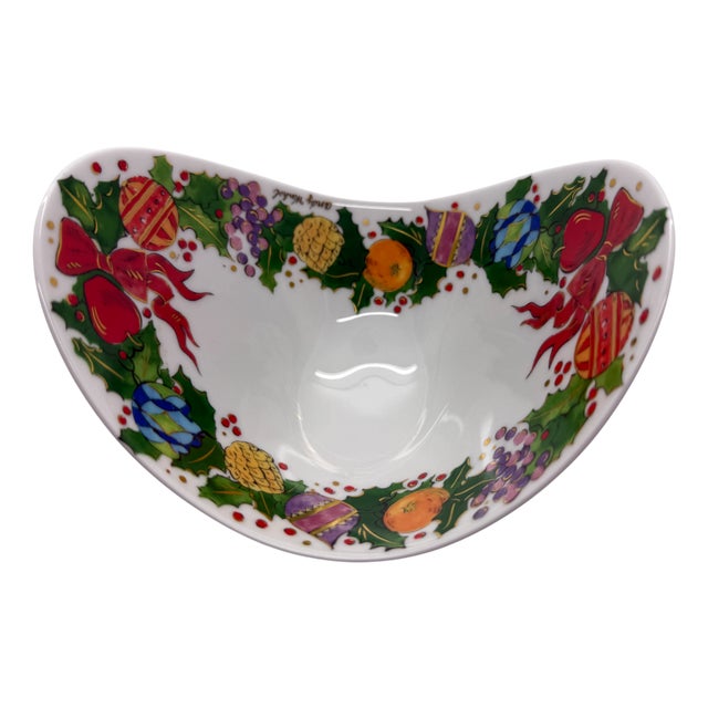 Free Spirit X-Mas Bowl by Andy Warhol / David Platt for Rosenthal Germany For Sale