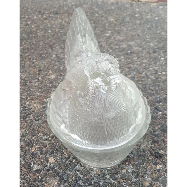 Vintage Hens Bowl with Lid, 1930s For Sale - Image 6 of 6