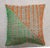 Late 20th Century Colorful Flaring Wool Modern Kilim Pillow For Sale - Image 5 of 5