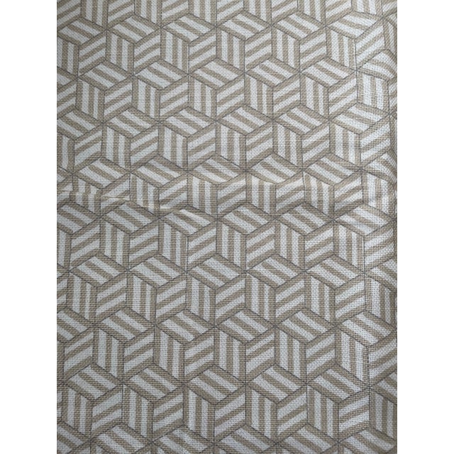 Schumacher Miles Redd Tumbling Blocks 2+ Yards Fabric For Sale - Image 11 of 11