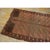 Red 1890s Red Tribal Geometric Antique Small Wool Ersari Beshir Muslim Prayer Rug For Sale - Image 8 of 9