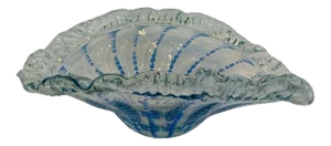 Large Millefiori "Jellyfish" Art Glass Centerpiece Bowl