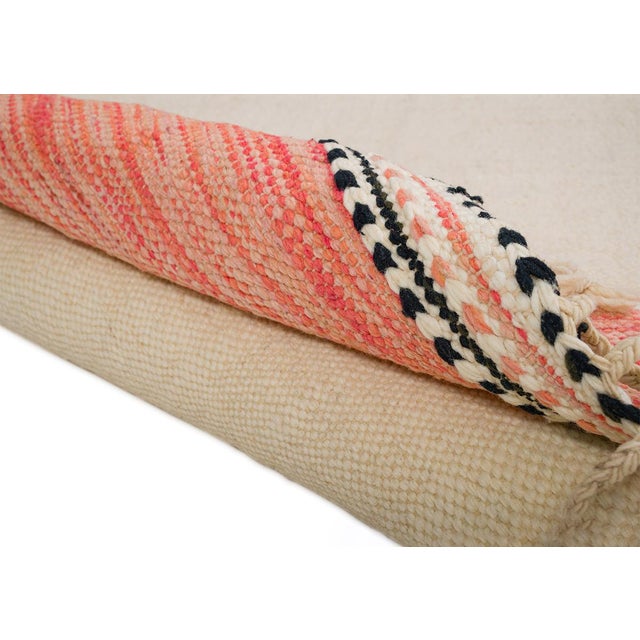 Early 21st Century Moroccan Flatweave Wool Rug by Azele Studio For Sale - Image 5 of 10