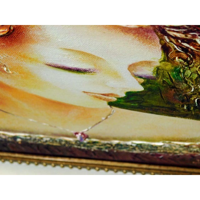 Alexandru Darida Original Painting "Melan Choly" Hand Signed Framed For Sale - Image 4 of 11