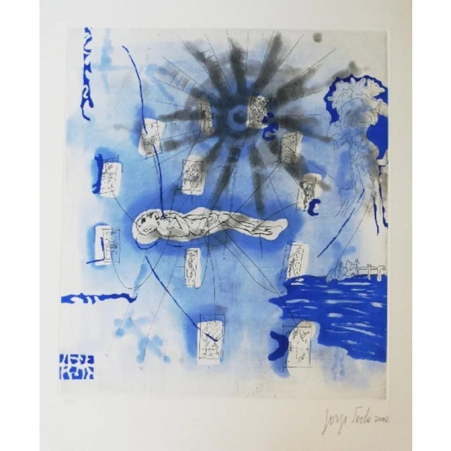 Jorge Tacla - Se arrienda, 2002 Etching and aquatint on Guarro paper, signed and numbered in pencil by the artist. Print...