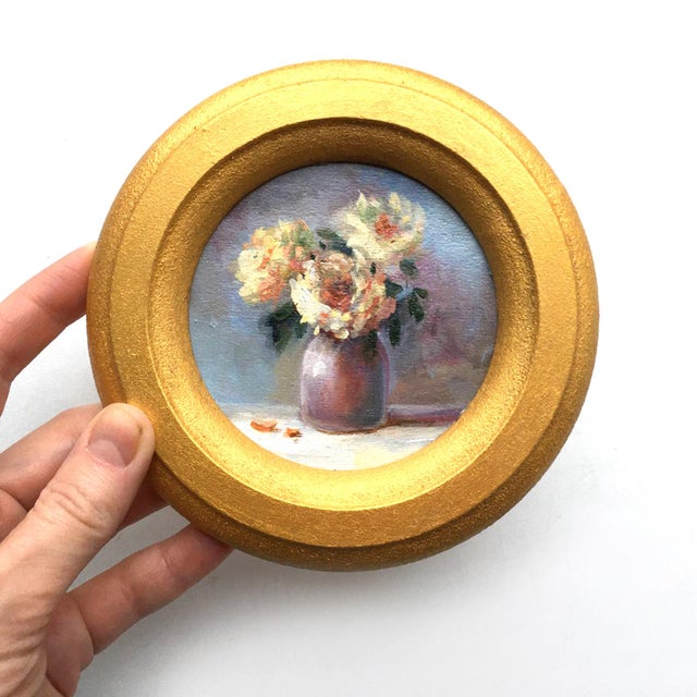 Hello, My name is Valeriya Serova, I am a professional artist. This framed original painting This is NOT a copy or print...