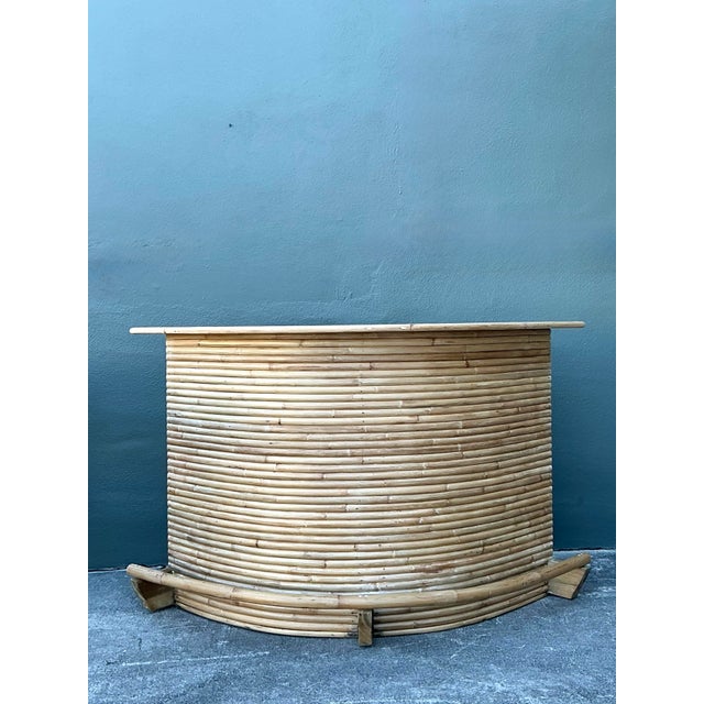 Vintage Bent Rattan Dry Bar For Sale - Image 12 of 12