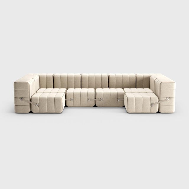 Not Yet Made - Made To Order Flexible U-Sofa from Ambivalenz, Set of 15 For Sale - Image 5 of 5