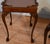 1950s Pair of Chippendale Style Mahogany Side Tables / End Tables For Sale - Image 13 of 18